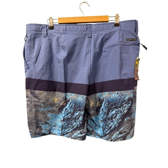 Realtree Aspect Mens Fishing Shorts Sz XL Blue/Gray Camo shorts. NWT - Picture 10 of 11